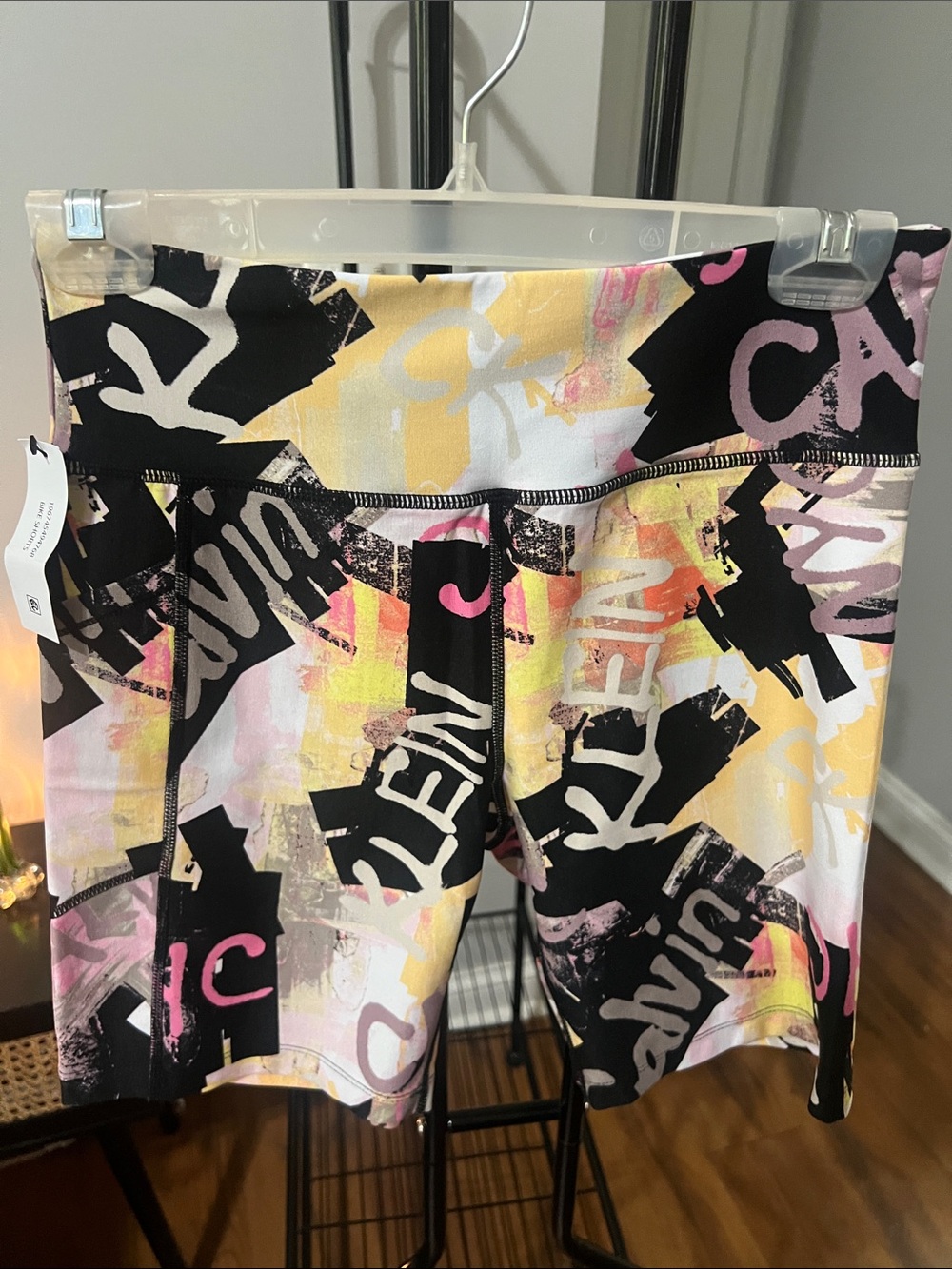 Calvin Klein Women’s Multicolor Graphic Performance Bike Shorts